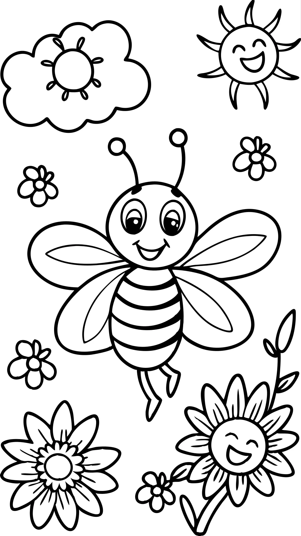 buzz coloring page